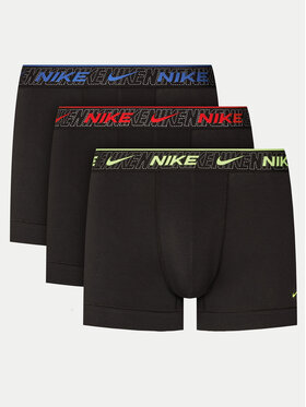 Nike Nike Комплект 3 чифта боксерки Trunk 0000KE1008 Черен