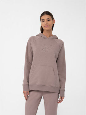 4F 4F Світшот 4FAW23TSWSF0765 Рожевий Regular Fit