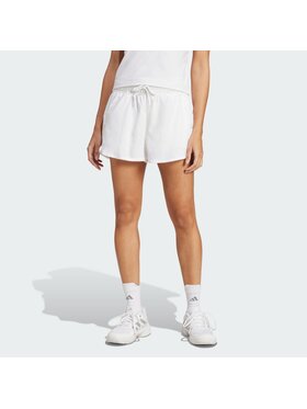 adidas adidas Spodnie materiałowe 139673 Biały Loose Fit