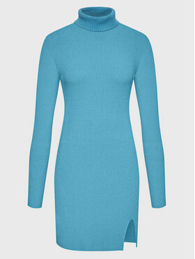 Kontatto Kontatto Džemper haljina 3M7616N Plava Slim Fit