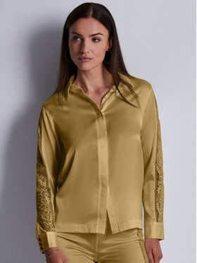 Aubade Aubade Maglietta del pigiama 2S44 Giallo Regular Fit