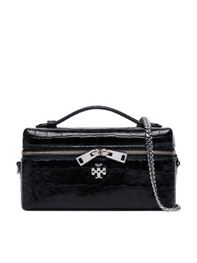 Tory Burch Tory Burch Handtasche Charlie Embossed 185868 Schwarz