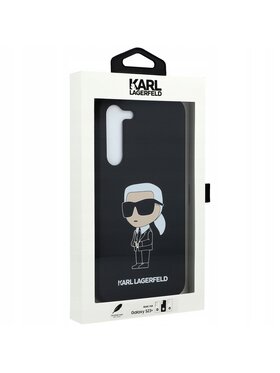 KARL LAGERFELD KARL LAGERFELD Etui na telefon Silicone Ikonik Czarny