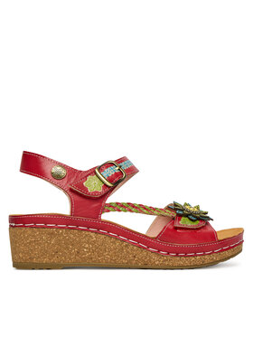 Laura Vita Laura Vita Босоніжки Facscineo 09 Червоний