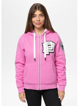 PITBULL PITBULL Bluza RUFFINA PB Różowy Regular Fit