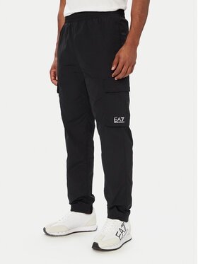 EA7 Emporio Armani EA7 Emporio Armani Kargo hlače 7M002183 AF13190 UC001 Črna Regular Fit