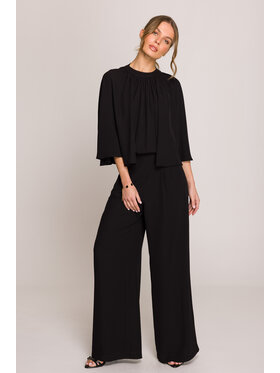 Stylove Stylove Overal S397 Černá Sexy Straight Fit
