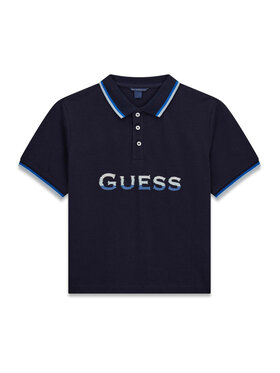 Guess Guess Pólóing L6GP00 KADZ4 Sötétkék Relaxed Fit