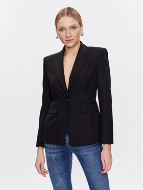 Pinko Pinko Švarkas 100180 A0HO Juoda Regular Fit