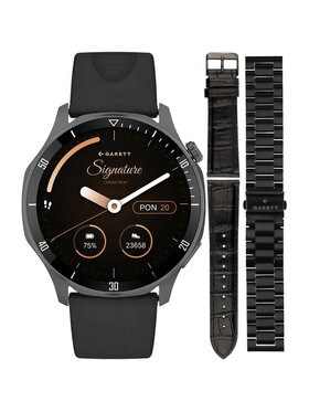 Garett Garett Zegarek 5904238485149-PAY-BLACK Czarny