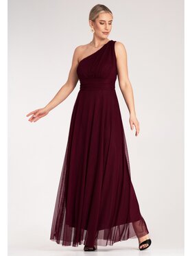 FIGL FIGL Abito da sera M1172 Bordeaux Flared Fit