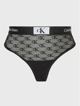 Calvin Klein Underwear Calvin Klein Underwear Chilot tanga 000QF7238E Negru
