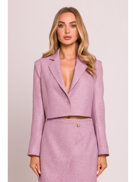 Made of Emotion Made of Emotion Giacca da abito M853 Rosa Cropp Fit