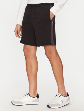 Calvin Klein Jeans Calvin Klein Jeans Спортни шорти J30J327246 Черен Relaxed Fit