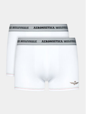 Aeronautica Militare Aeronautica Militare Komplet 2 par bokserek AM1UBX004 Biały