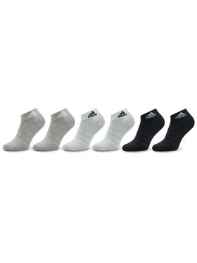 adidas adidas Чорапи къси унисекс Thin and Light Sportswear Ankle Socks 6 Pairs IC1307 Сив