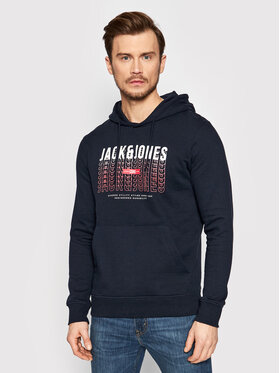 Jack&Jones Jack&Jones Bluza Cyber 12206191 Granatowy Regular Fit