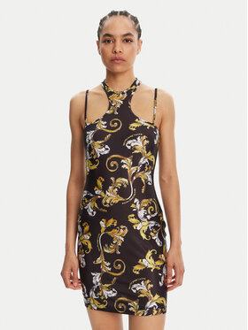 Versace Jeans Couture Versace Jeans Couture Kokteilinė suknelė 78HAO914 Juoda Slim Fit