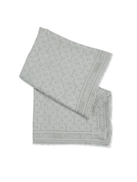 Calvin Klein Calvin Klein Eșarfă Monogram Jacquard K60K608779 Gri