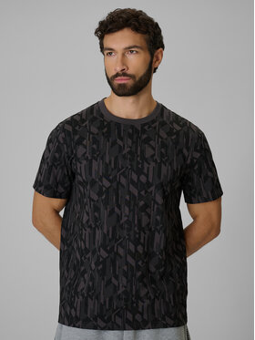 4F 4F T-Shirt ESSENTIALS Czarny Regular Fit