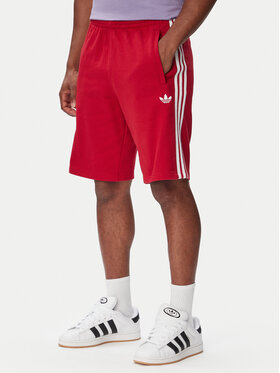 adidas adidas Športne kratke hlače 3-Stripes Shorts KE1692 Rdeča Regular Fit