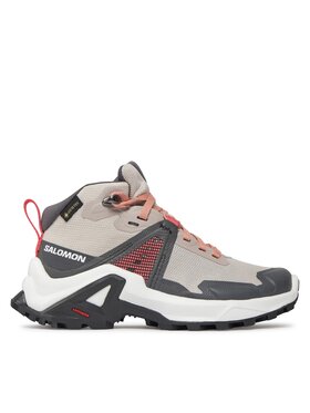 Salomon Salomon Παπούτσια πεζοπορίας X Raise Mid GORE-TEX L47071500 Ροζ