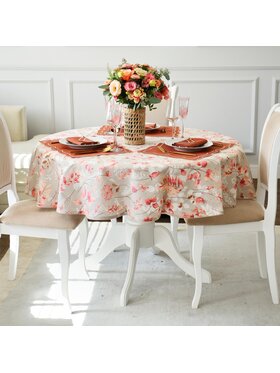 Roseberry Home Roseberry Home Obrus Wild Rose Beżowy