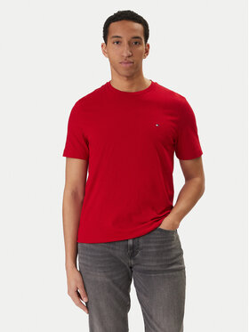 Tommy Hilfiger Tommy Hilfiger Póló Ess Seasonal MW0MW39995 Piros Regular Fit