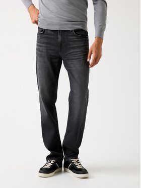 Guess Guess Jeansy 179279 Szary Slim Fit