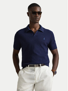 Polo Ralph Lauren Polo Ralph Lauren Polo marškinėliai 710B13891004 Tamsiai mėlyna Regular Fit
