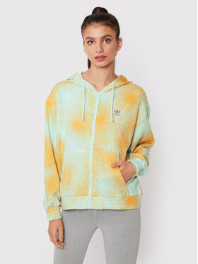 adidas adidas Mikina Allover Print HL6612 Barevná Relaxed Fit