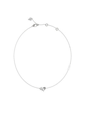 Guess Guess Náhrdelník JUBN04 413JW Stříbrná