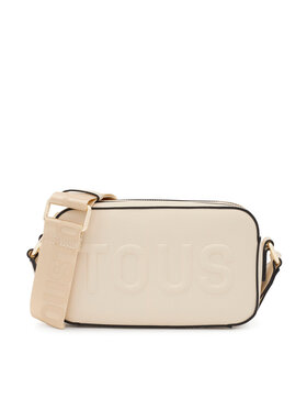 TOUS TOUS Handtasche Bandolera Reporter T La Rue 2002020501 Écru