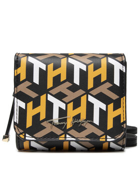 Tommy Hilfiger Tommy Hilfiger Sac à main Iconic Tommy Mini Wallet Mono AW0AW10846 Multicolore