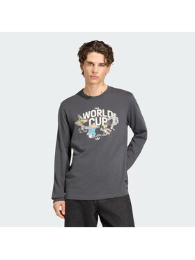 adidas adidas Koszulka techniczna FIFA World Cup Szary Regular Fit
