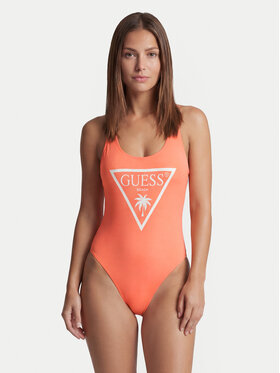 Guess Guess Strój kąpielowy E6GJ43 KF442 Pomarańczowy