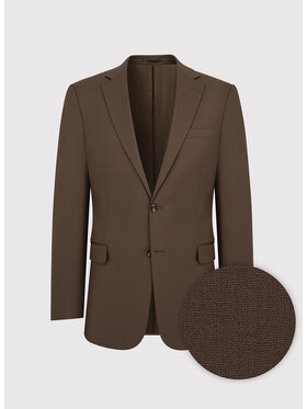 Pako Lorente Pako Lorente Marynarka P24SF-3G-022 Brązowy Slim Fit