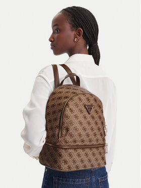 Guess Guess Раница Adrian Logo Travel TWNB21 68030 Кафяв
