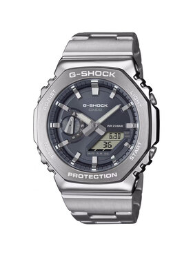 Casio Casio Zegarek GM-2110D-8AER Srebrny