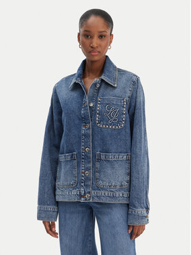 Liu Jo Liu Jo Jeansová bunda UA6125 D4854 Modrá Regular Fit