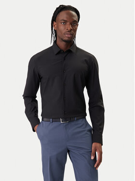 BOSS BOSS Ing P-Hank 50555747 Fekete Slim Fit