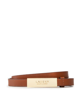 LAUREN RALPH LAUREN Lauren Ralph Lauren Naiste püksirihm New Plaque 412873090002 Pruun