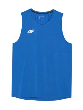 4F 4F Tank top NOS Niebieski Regular Fit