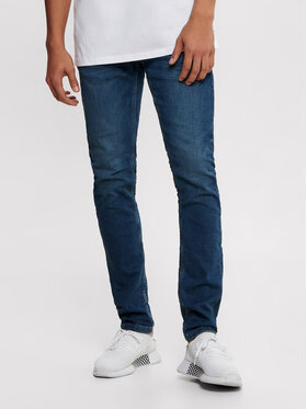 Only & Sons Only & Sons Дънки Loom 22008472 Тъмносин Slim Fit