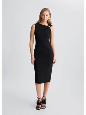 Liu Jo Liu Jo Sukienka koktajlowa CA5337T295722222 Czarny Regular Fit