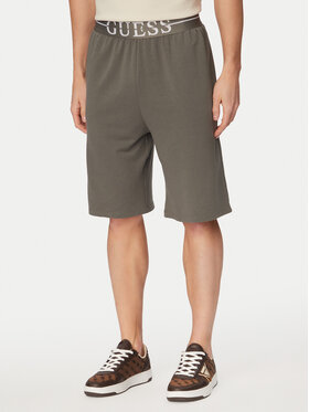 Guess Guess Спортивні шорти U6GD00 KC241 Сірий Regular Fit