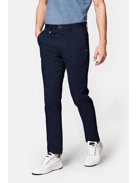 Lancerto Lancerto Chinosy Monaco SP082123000001 Granatowy Slim Fit