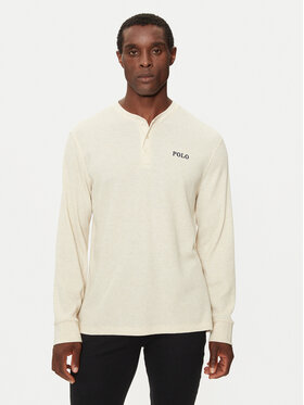 Polo Ralph Lauren Polo Ralph Lauren Pikkade varrukatega T-särk 714950609005 Ekrüüvärv Slim Fit