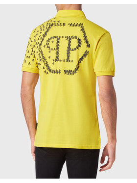 PHILIPP PLEIN PHILIPP PLEIN Polokošeľa 127 Žltá Slim Fit