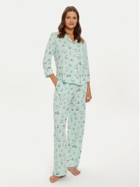 Kate Spade Kate Spade Pidžama KSI92712 Zelena Regular Fit